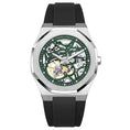 Load image into Gallery viewer, Ocho series Skeleton mud green anniversary 41mm | Rubber Strap