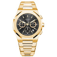 Load image into Gallery viewer, Ocho series Yellow gold Black dial 41mm