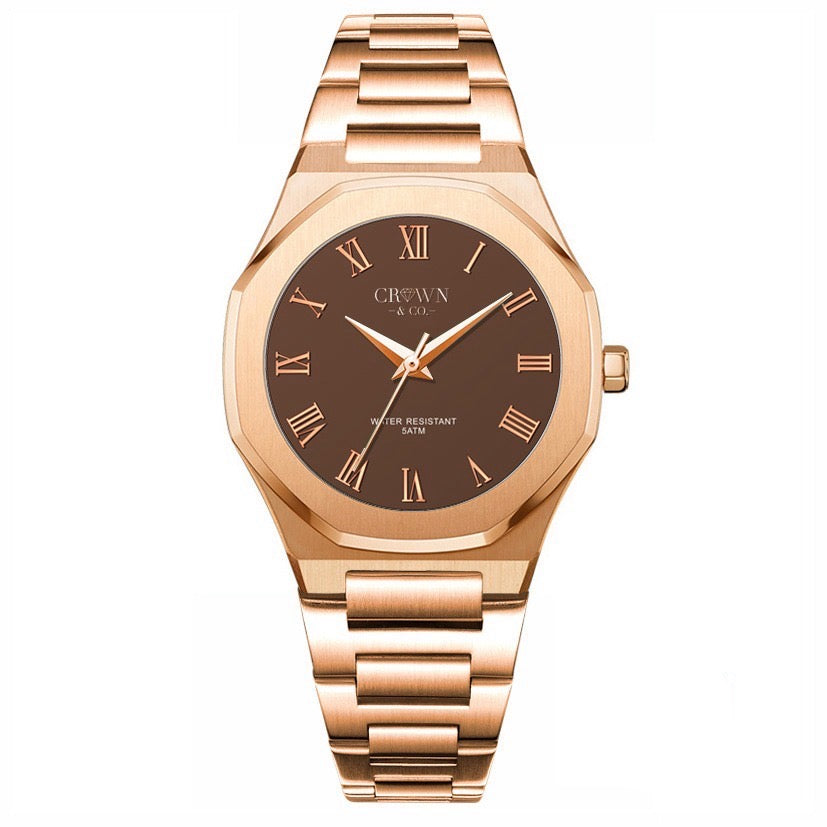 Ocho Series 34mm Chocolate dial 'Designed for the smaller wrist'