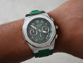 Load image into Gallery viewer, Ocho series arabic green dial 41mm | Green rubber strap