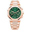 Load image into Gallery viewer, Ocho Series Emerald Dial Rose Gold 41mm