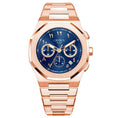 Load image into Gallery viewer, Ocho series Rose Deep Blue arabic dial 41mm