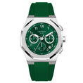 Load image into Gallery viewer, Ocho series arabic green dial 41mm | Green rubber strap