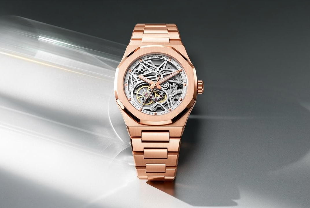 The Rose Skeleton Ocho series White dial 41 | Due : Mid Aug 2026