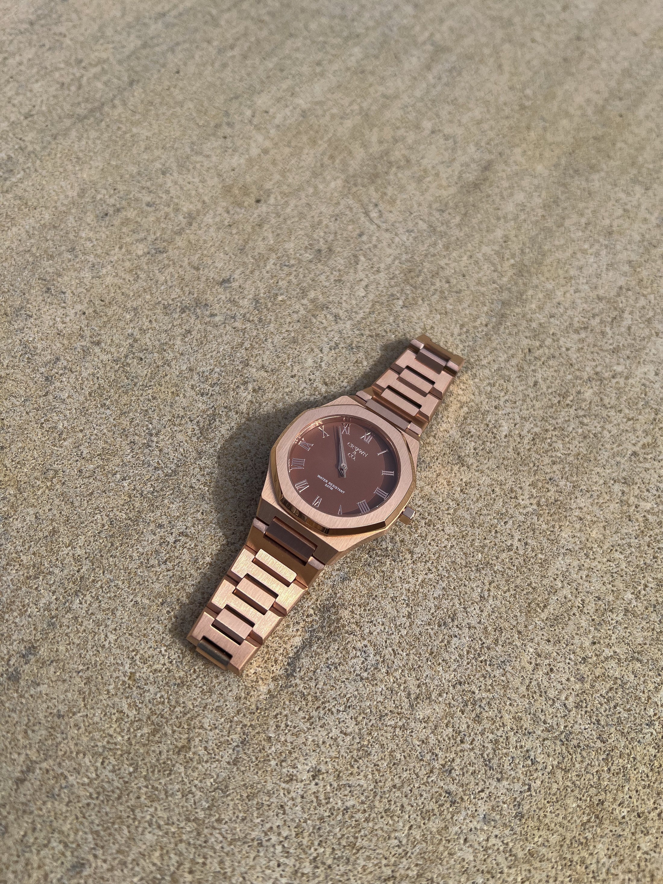 Ocho Series 34mm Chocolate dial    'Designed for the smaller wrist'