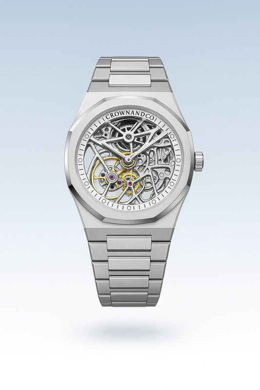 Ocho series Skeleton white dial 41mm [Due: End November 25]