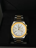 Load image into Gallery viewer, Ocho series steel and yellow white dial 41mm
