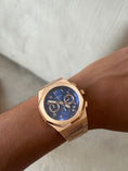 Load image into Gallery viewer, The Rose Deep Blue arabic dial 41mm
