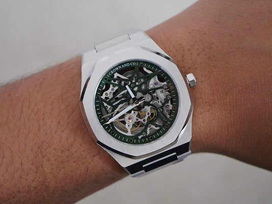 Ocho series Skeleton mud green anniversary