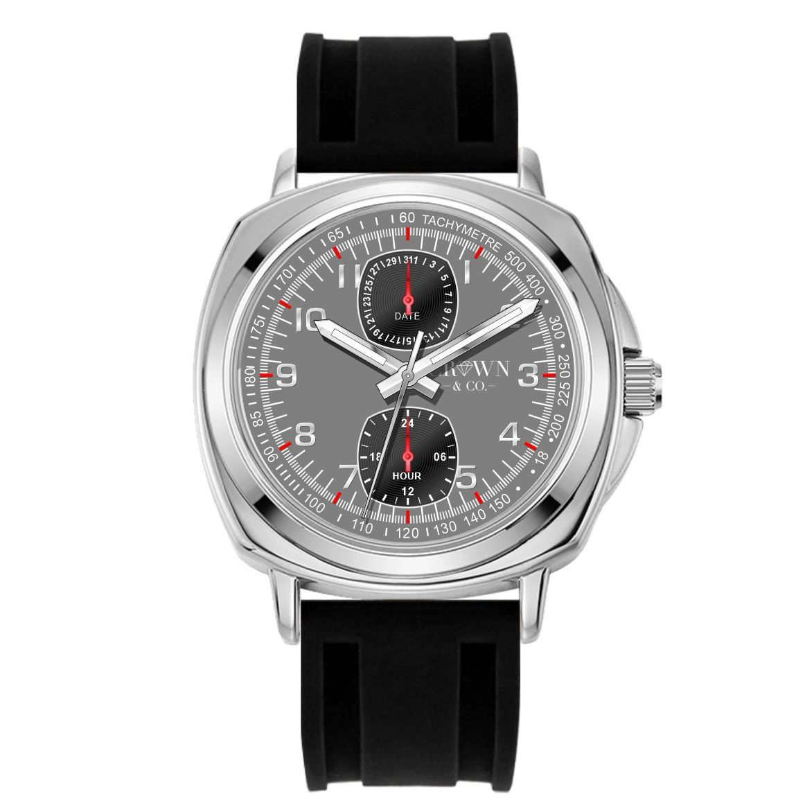 Crown series 25 black dial [Release: End of October]