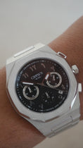 Load and play video in Gallery viewer, The Ocho series black arabic dial 41mm
