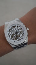 Load and play video in Gallery viewer, Ocho series Skeleton white dial 41mm
